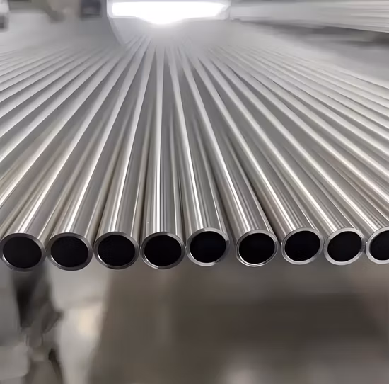 Tubo redondo de aço inoxidável duplex sem costura AISI com polido 201 304 304L 316L 316 310S 309 409 904 Ss Inox Smls Ferro Metal ASTM SUS Soldado Desenho Frio Brilhante